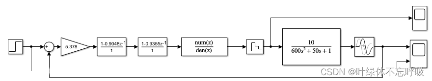 大林算法消除控制器产生的振铃计算机控制实验-创享日记
