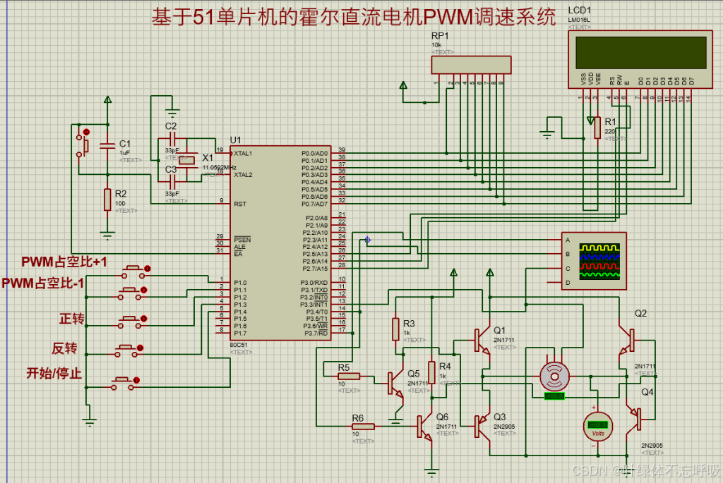 基于单片机的霍尔直流电机PWM调速系统设计直流电机调试系统-创享日记 基于单片机的霍尔直流电机PWM调速系统设计直流电机调试系统-创享日记