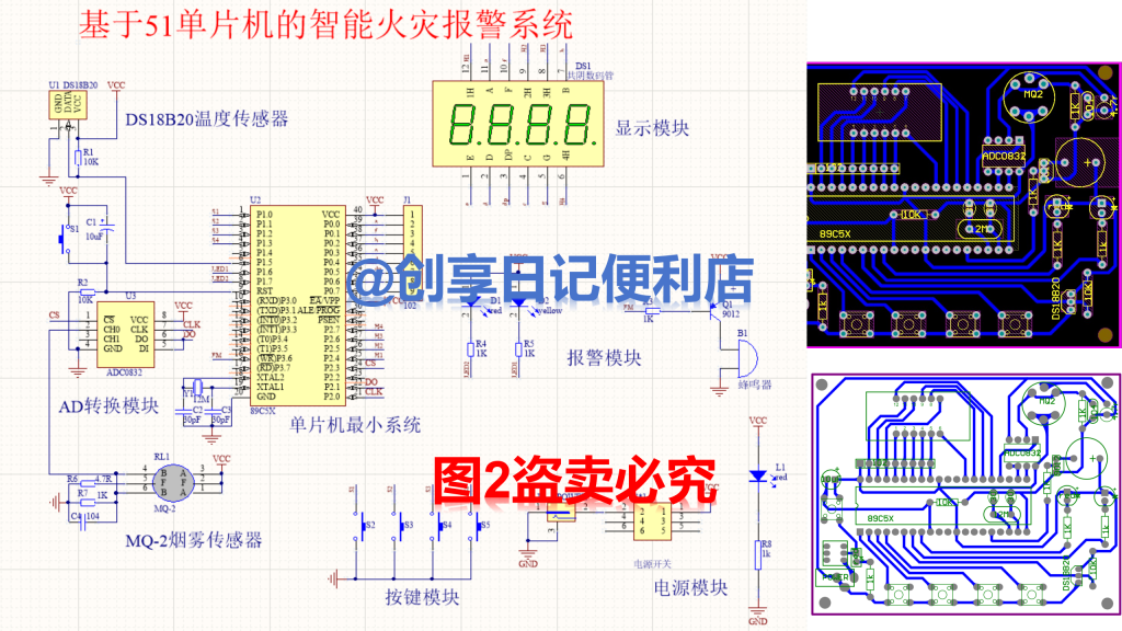 基于单片机的智能火灾报警烟雾报警系统设计-创享日记 基于单片机的智能火灾报警烟雾报警系统设计-创享日记