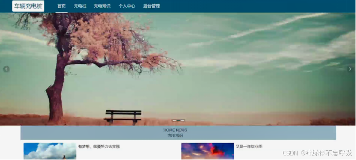 基于Java+Springboot+Mysql的新能源汽车充电桩管理系统-创享日记