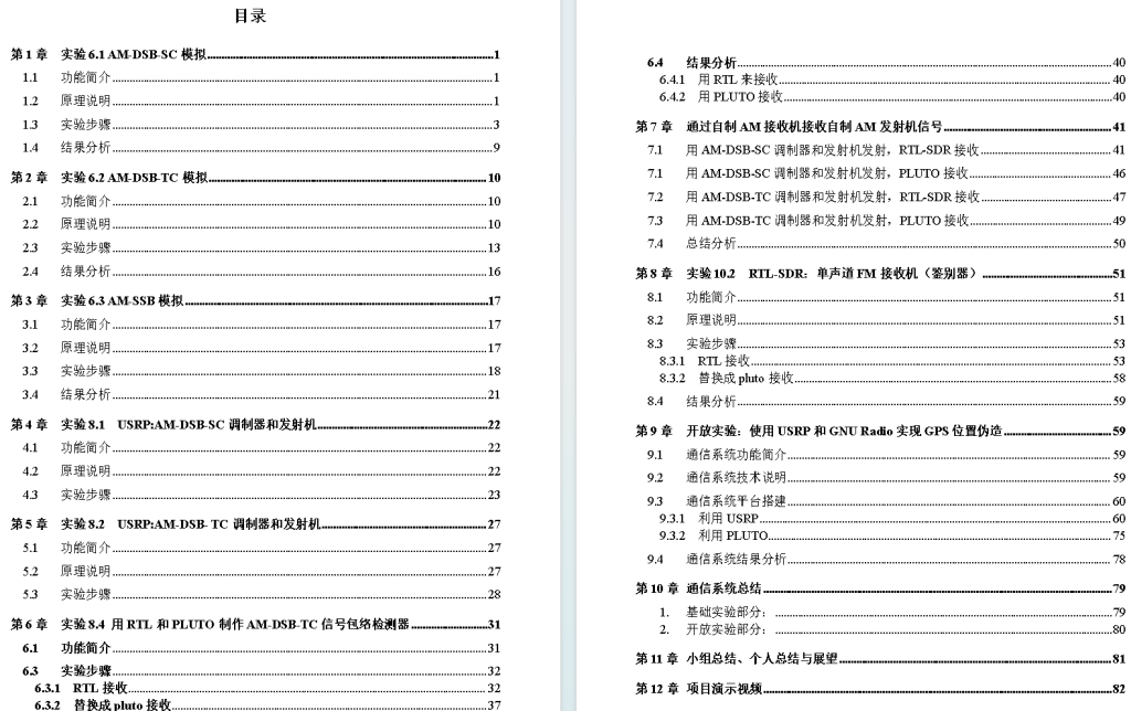 江南大学软件无线电实验AM-DSB模拟调制器和发射机包络检测器GPS位置伪造单声道FM接收机-创享日记