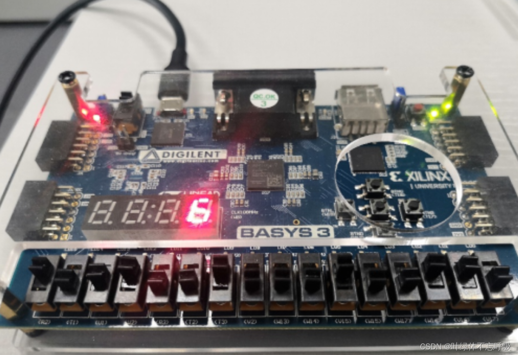 江南大学数电实验二点亮一个数码管（Multisim和Basys3 ）数字电路实验-创享日记