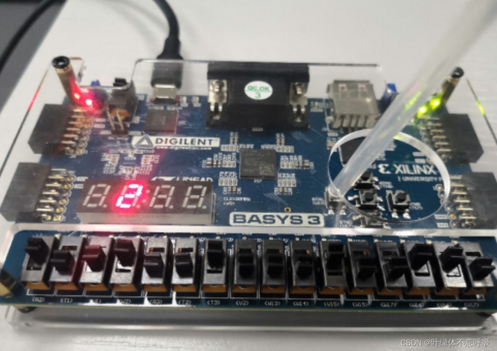 江南大学数电实验二点亮一个数码管（Multisim和Basys3 ）数字电路实验-创享日记