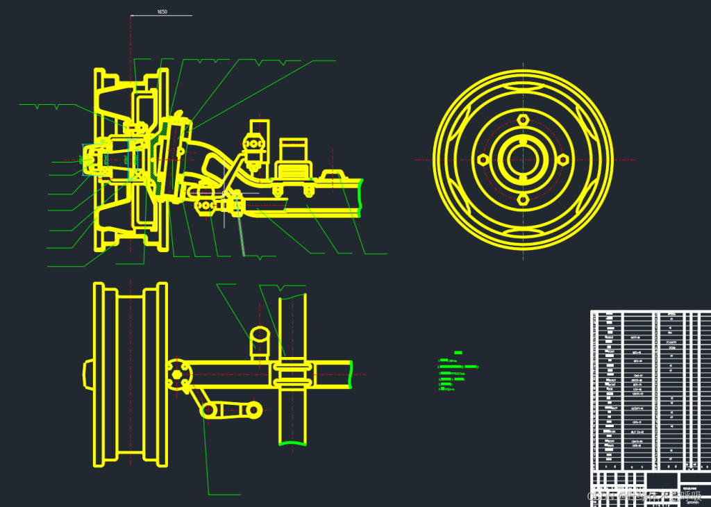 轻型载重汽车转向前桥总成系统毕业设计机械设计车辆工程CAD-创享日记 轻型载重汽车转向前桥总成系统毕业设计机械设计车辆工程CAD-创享日记