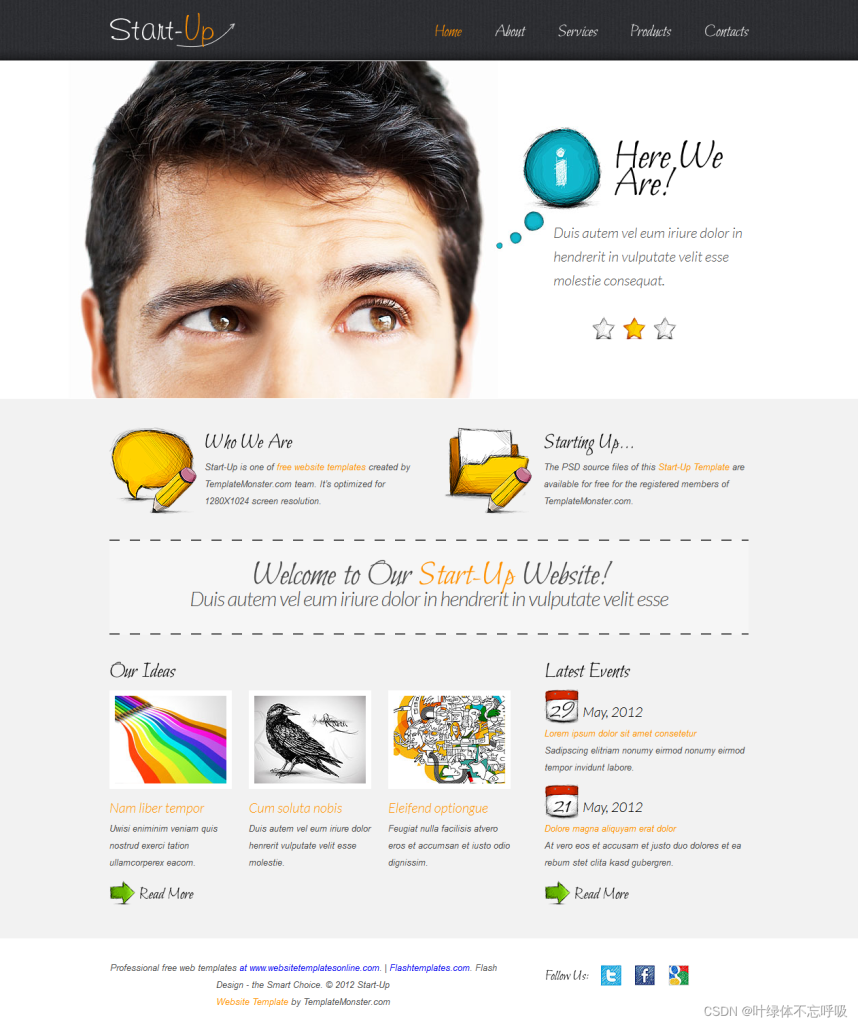 36个精美网页完整网站网页完整源码HTML+CSS+JS网页设计课程设计-创享日记