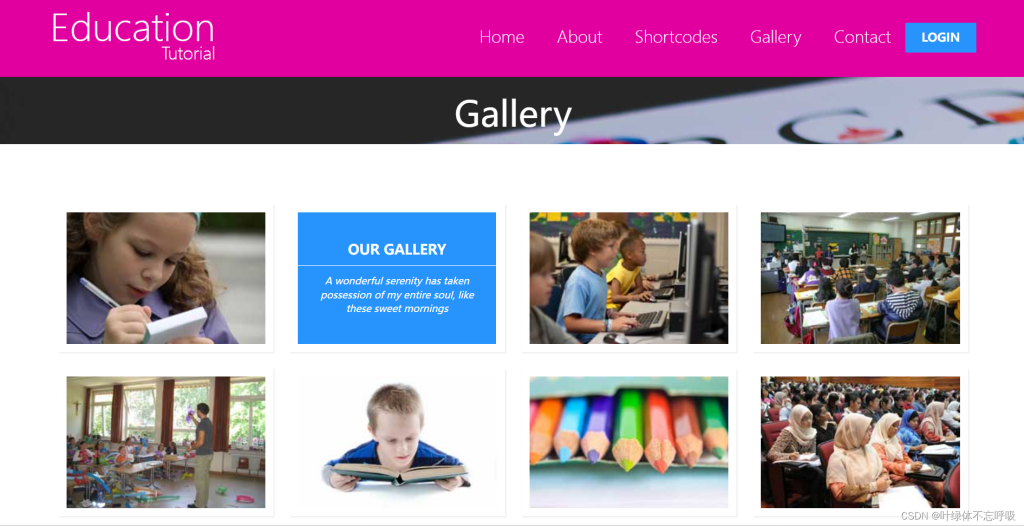 班级网站网页-前端网页技术精美完整源码HTML+CSS+JS-创享日记