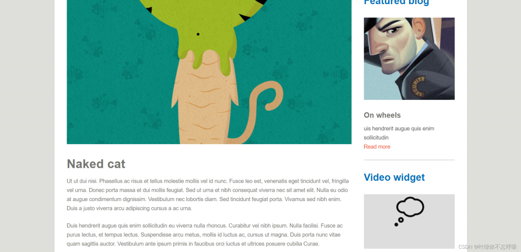 动漫网站-前端网页技术精美网站源码HTML+CSS+JS网页设计-创享日记