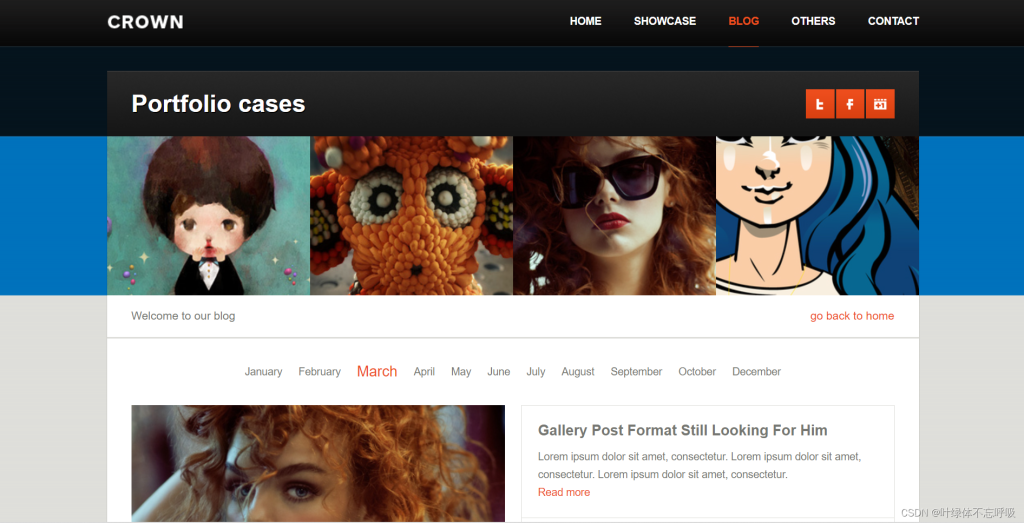 动漫网站-前端网页技术精美网站源码HTML+CSS+JS网页设计-创享日记
