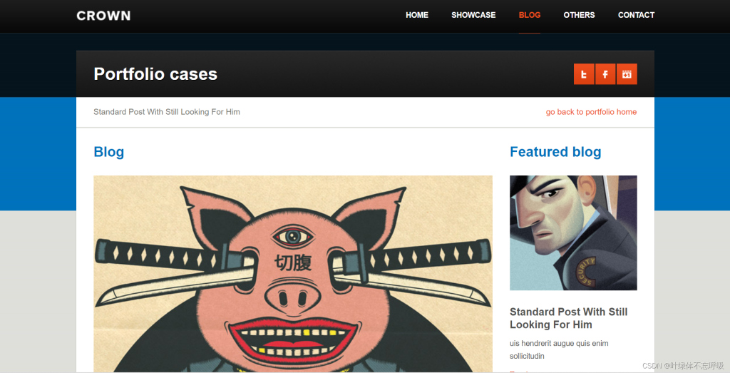 动漫网站-前端网页技术精美网站源码HTML+CSS+JS网页设计-创享日记