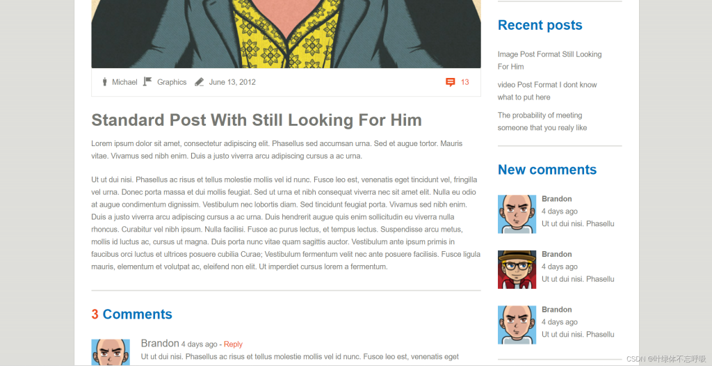 动漫网站-前端网页技术精美网站源码HTML+CSS+JS网页设计-创享日记