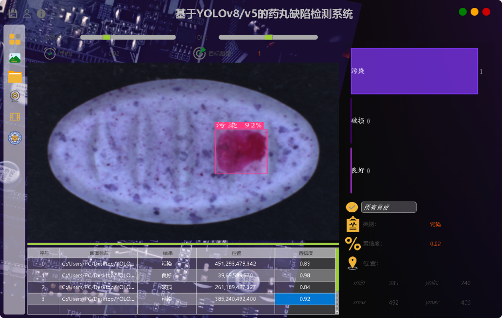 基于深度学习YOLOv8和YOLOv5的药丸缺陷检测药片缺陷检测药片质量缺陷识别系统-创享日记 基于深度学习YOLOv8和YOLOv5的药丸缺陷检测药片缺陷检测药片质量缺陷识别系统-创享日记