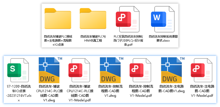 基于PLC实现自动洗车控制系统设计电气接线图HMI仿真-创享日记 基于PLC实现自动洗车控制系统设计电气接线图HMI仿真-创享日记