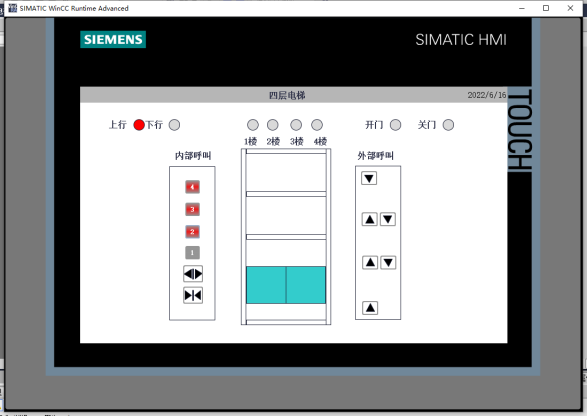 基于PLC的四层电梯控制系统设计4层电梯博图HMI组态仿真-创享日记 基于PLC的四层电梯控制系统设计4层电梯博图HMI组态仿真-创享日记